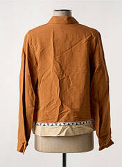 Veste casual marron SEMIOLOGY pour femme seconde vue