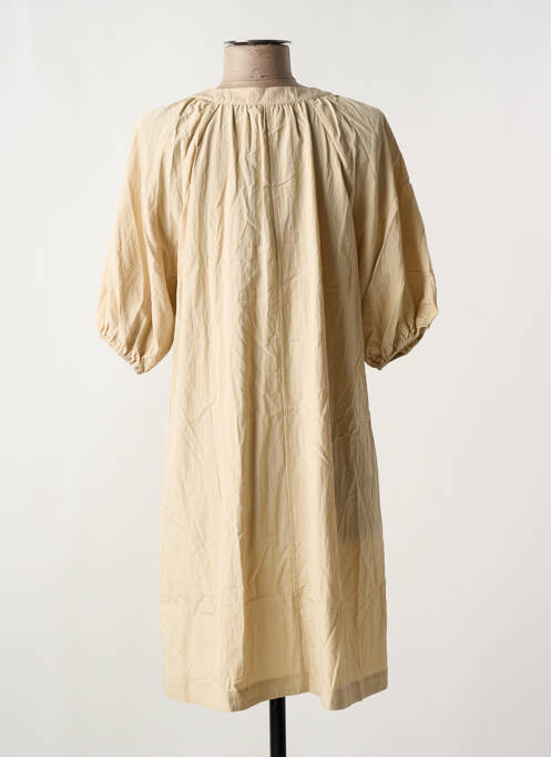 Robe courte beige YEST pour femme