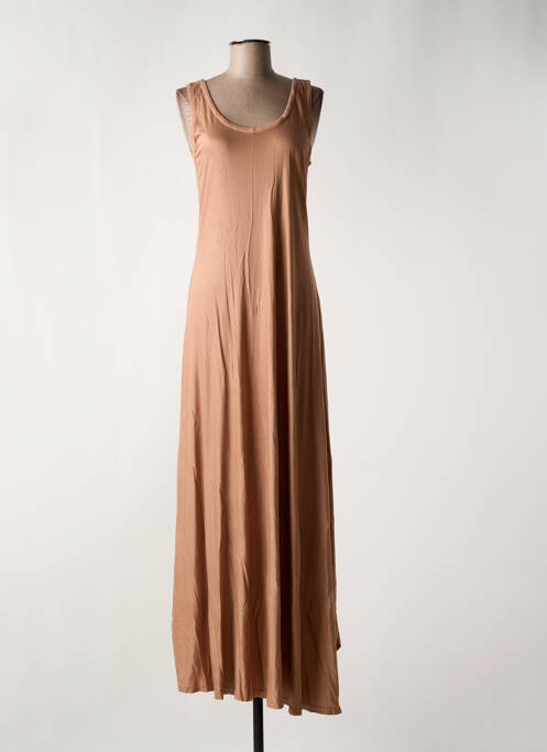 Robe longue marron SEMIOLOGY femme