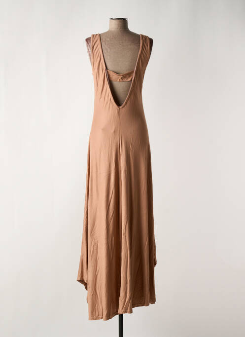 Robe longue marron SEMIOLOGY femme