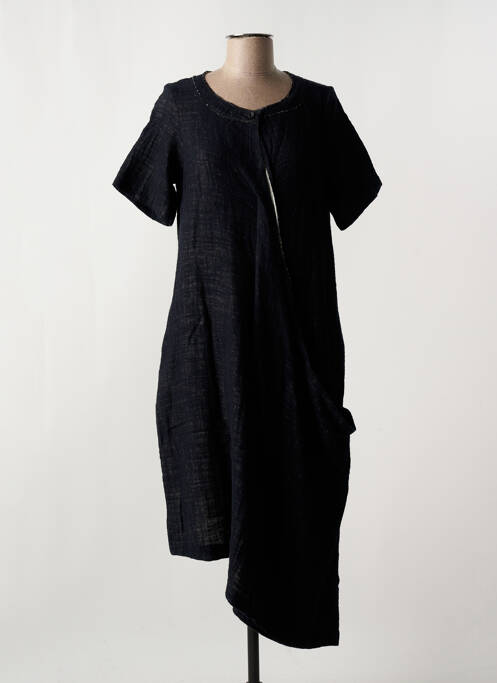 Robe mi-longue noir GERSHON BRAM pour femme