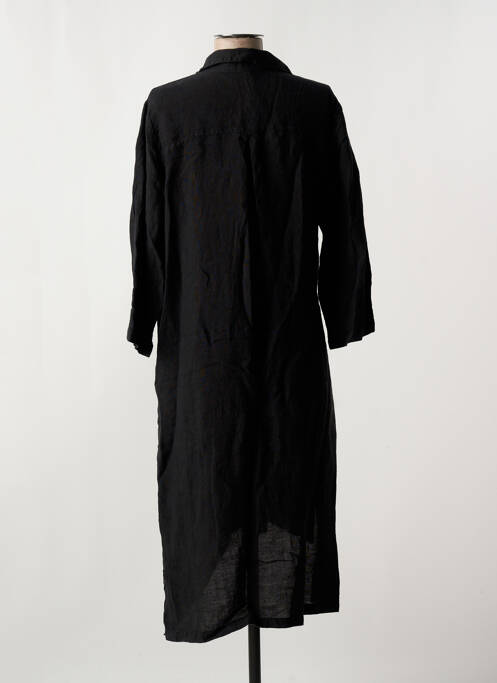 Robe mi-longue noir LOTUS EATERS pour femme