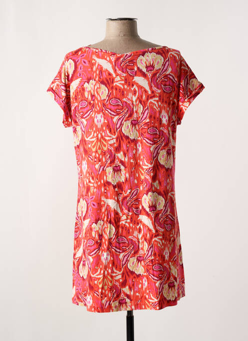 Tunique manches courtes orange YEST femme