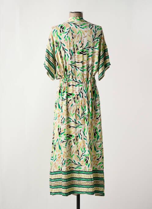 Veste kimono vert YEST pour femme