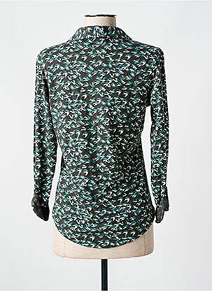 Chemisier coupe cintrée manches longues vert WHITE STUFF femme