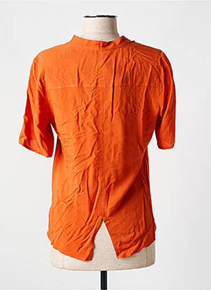 Chemisier manches courtes manches courtes orange SEMIOLOGY femme