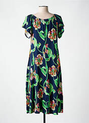 Robe mi-longue bleu AN II VITO pour femme seconde vue