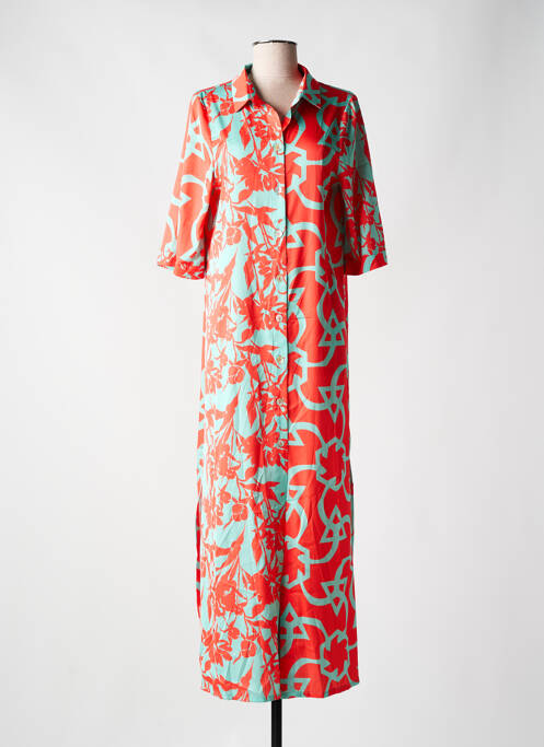 Robe longue rouge AN II VITO pour femme