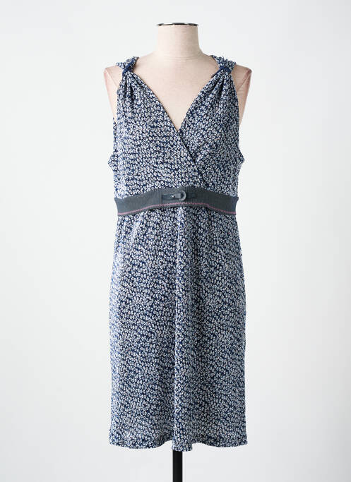 Robe mi-longue bleu LO! LES FILLES pour femme