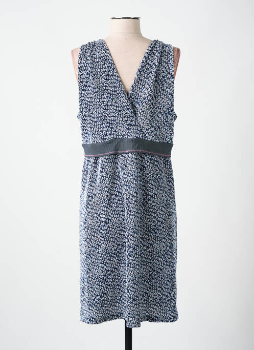 Robe mi-longue bleu LO! LES FILLES pour femme
