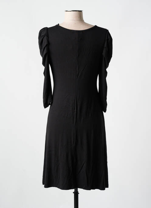 Robe mi-longue noir AN II VITO pour femme