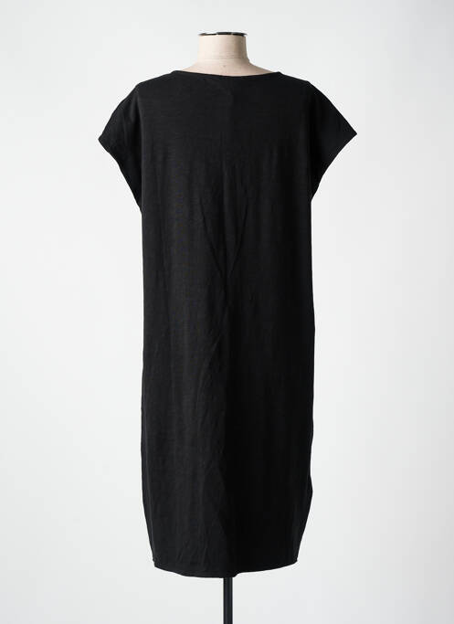 Robe mi-longue noir YEST pour femme