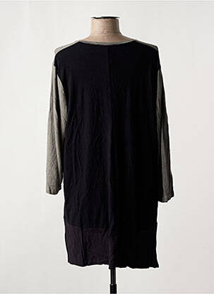 Tunique manches longues col v gris ALEMBIKA femme