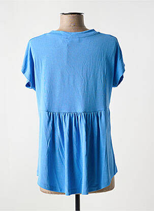 T-shirt stretch manches courtes bleu MASAI femme