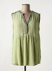 Blouse vert YEST pour femme seconde vue