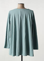 T-shirt bleu OZAI N KU pour femme seconde vue