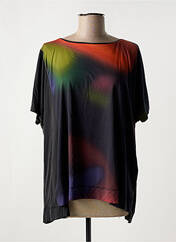 T-shirt noir OZAI N KU pour femme seconde vue