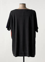 T-shirt noir OZAI N KU pour femme seconde vue