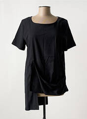 Tunique manches courtes noir ELSEWHERE pour femme seconde vue