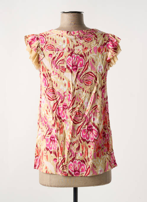 Blouse rose YEST pour femme
