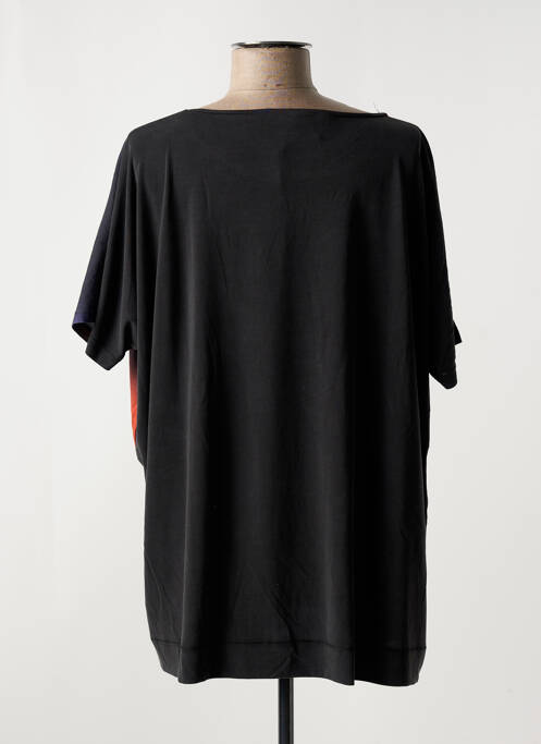 T-shirt noir OZAI N KU pour femme