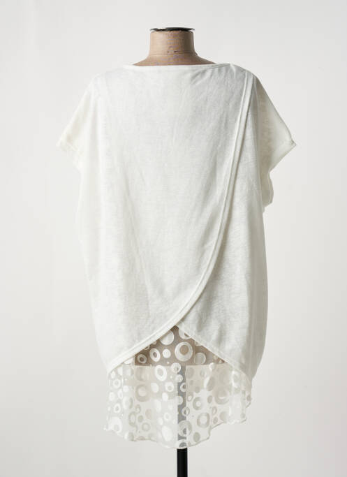 Tunique manches courtes beige GERSHON BRAM pour femme