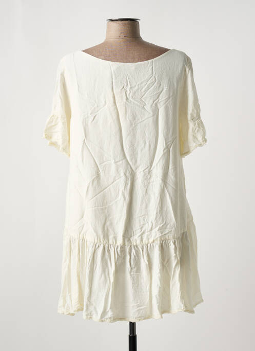 Tunique manches courtes beige JAYKO pour femme