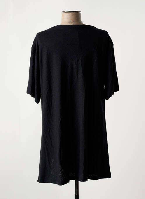 Tunique manches courtes noir OZAI N KU femme