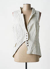 Gilet sans manche beige JAYKO pour femme seconde vue
