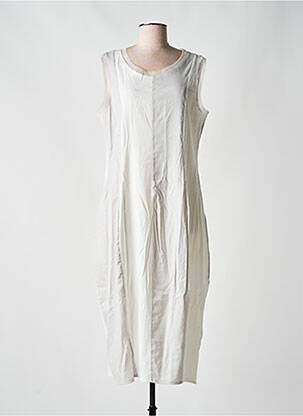 Robe longue gris LUUKAA pour femme