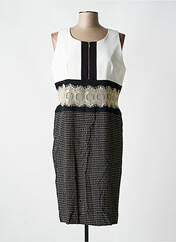 Robe mi-longue beige BLEU BLANC ROUGE pour femme seconde vue