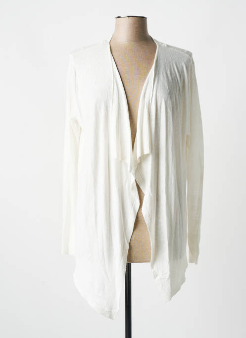 Gilet manches longues beige WHITE STUFF pour femme