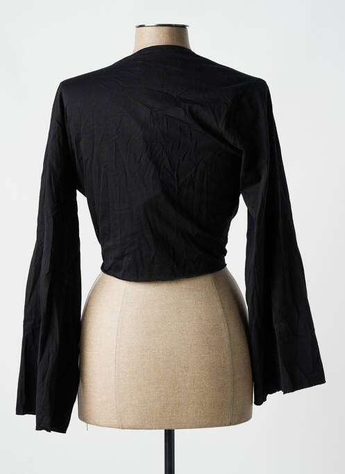 Gilet manches longues noir LOTUS EATERS pour femme