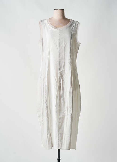 Robe longue gris LUUKAA pour femme