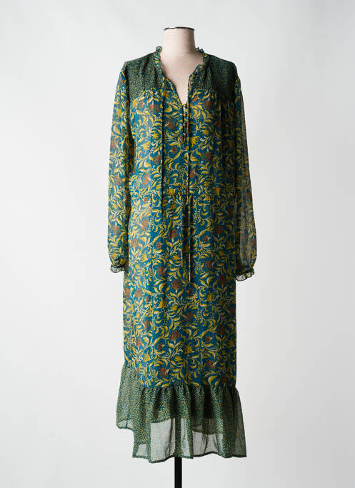 Robe longue vert YEST pour femme