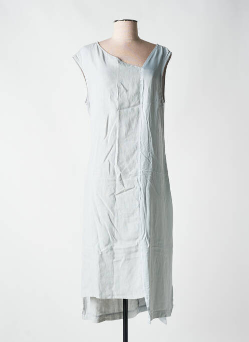 Robe mi-longue gris LOTUS EATERS pour femme
