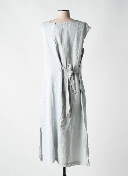Robe mi-longue gris LOTUS EATERS pour femme