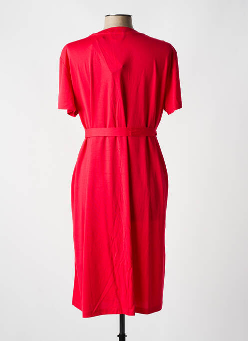 Robe mi-longue rouge YEST pour femme