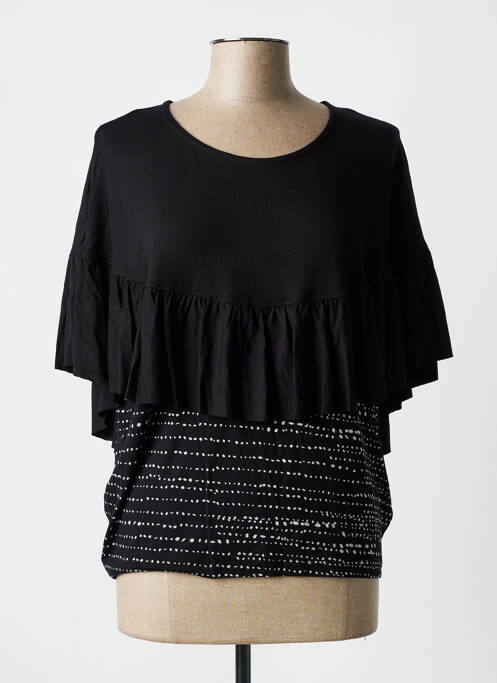 T-shirt noir ALEMBIKA pour femme