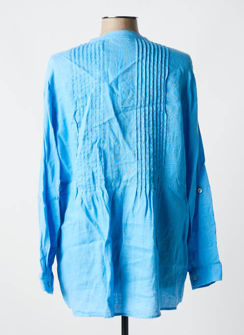 Tunique manches longues bleu MALVIN pour femme