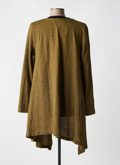 Tunique manches longues jaune ALEMBIKA pour femme