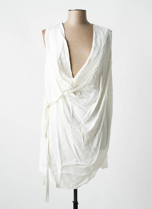 Tunique sans manche beige LOTUS EATERS pour femme