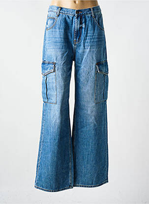 Jeans coupe large taille normale taille normale bleu ESQUALO femme