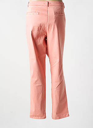 Pantalon chino tissage popeline taille normale orange WHITE STUFF femme
