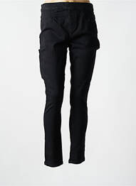 Pantalon cargo taille élastique taille normale noir WHITE STUFF femme
