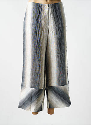 Pantalon 7/8 gris ALEMBIKA pour femme