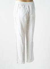 Pantalon large blanc WHITE STUFF pour femme seconde vue