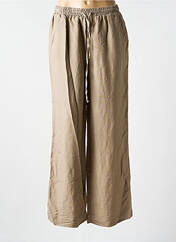 Pantalon large marron YEST pour femme seconde vue