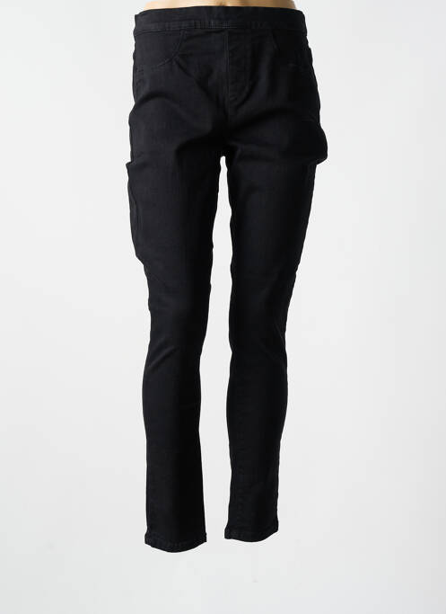 Pantalon cargo taille élastique taille normale noir WHITE STUFF femme