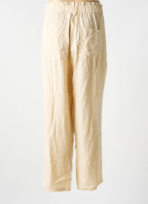Pantalon large beige YEST pour femme